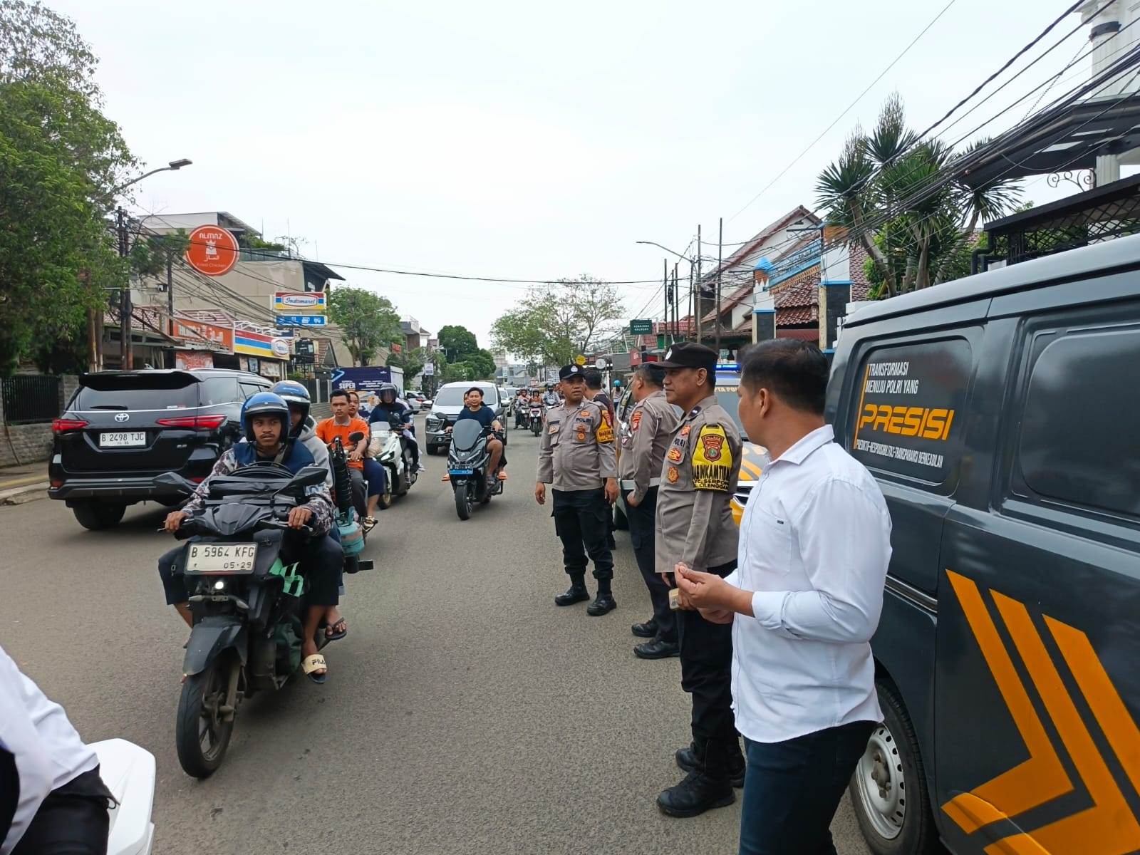 Melalui KRYD, Polsek Serpong Perkuat Pengamanan dan Cegah 3C