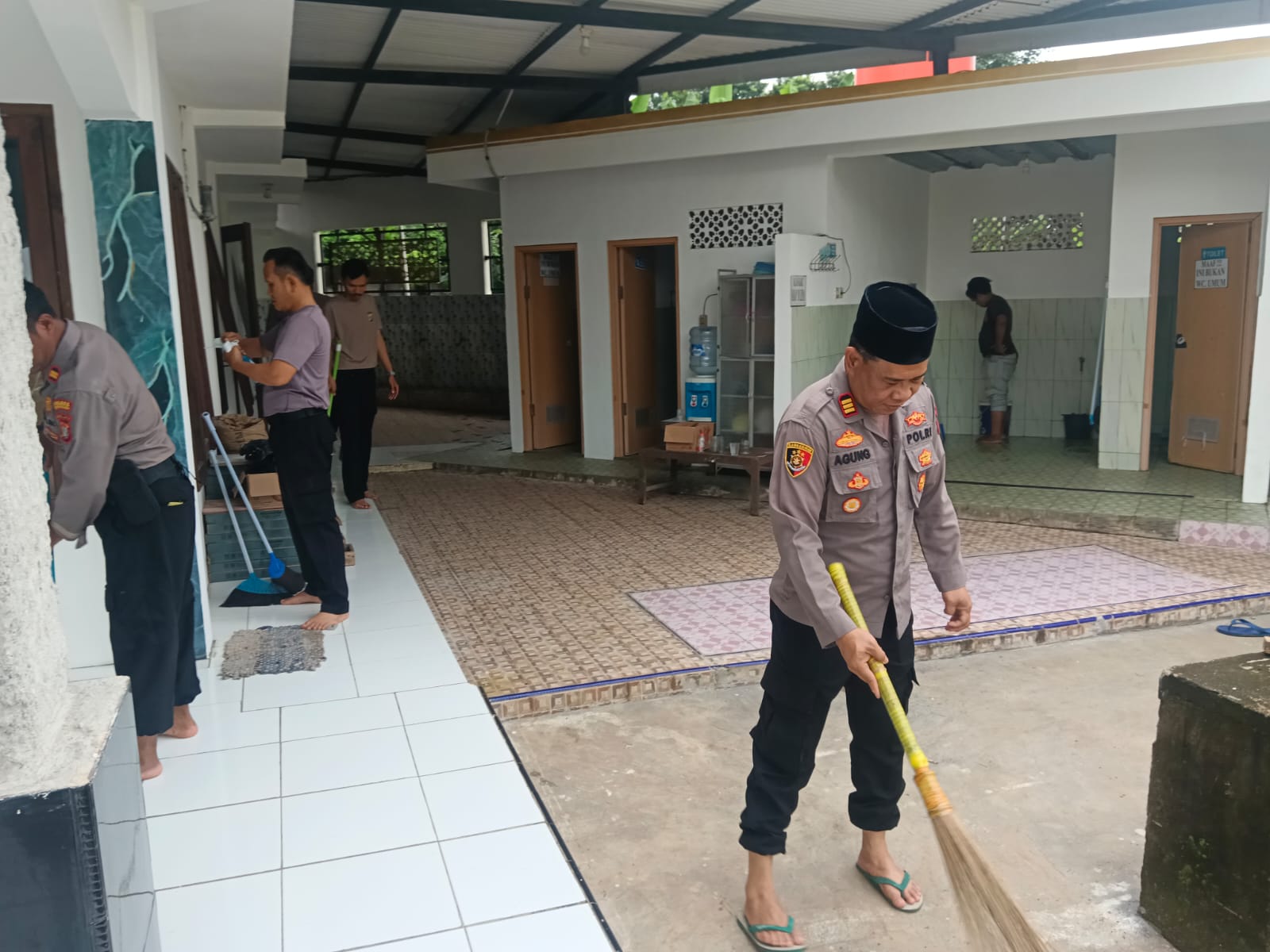 Polsek Curug Gelar Giat BANG JASRI di Masjid Jami Al-Ikhlas Curug Wetan