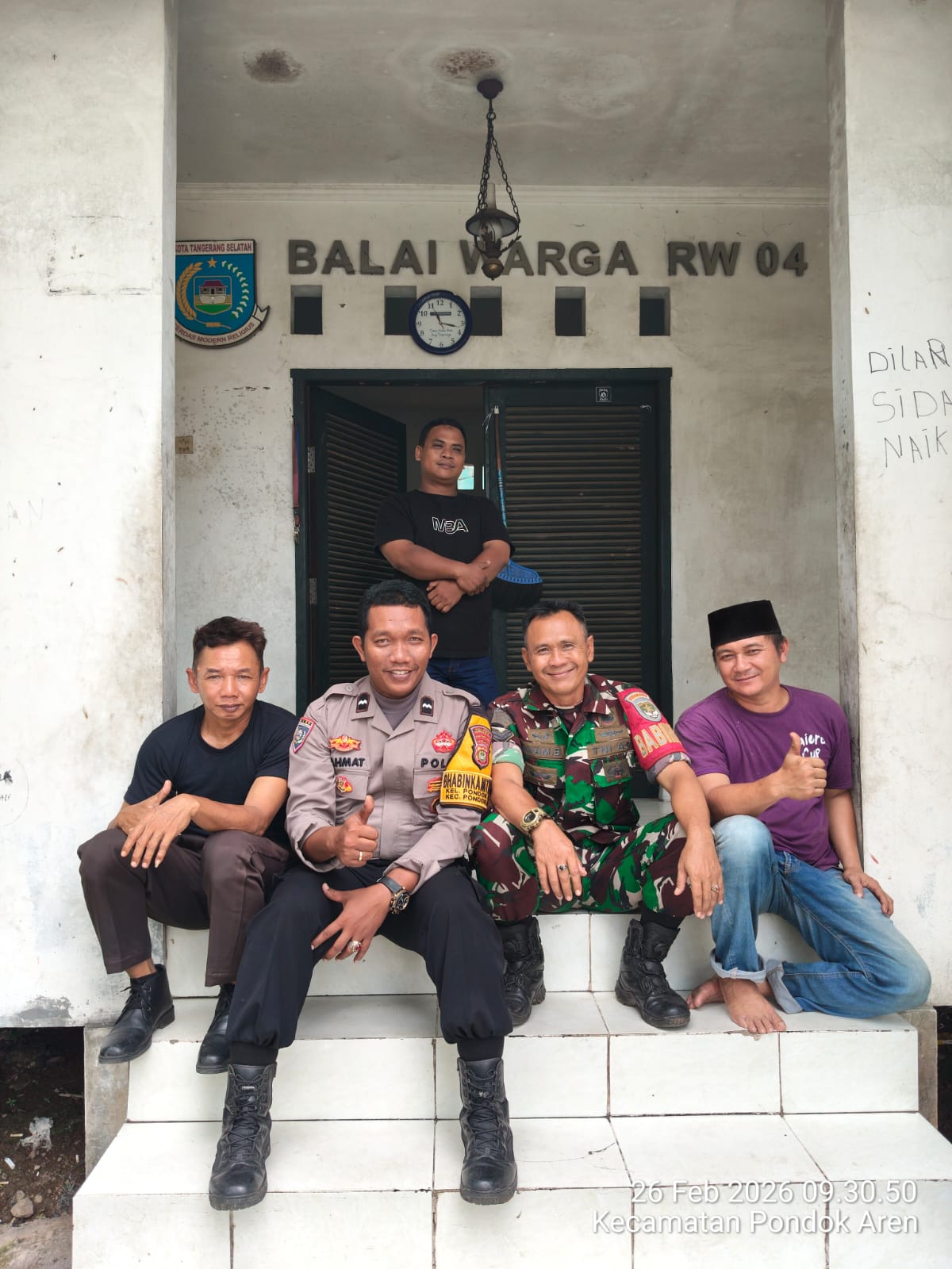 Patroli Sambang Cooling System di Sekolah Mentari, Polisi Ajak Jaga Lingkungan dan Tolak Pinjol-Ilegal