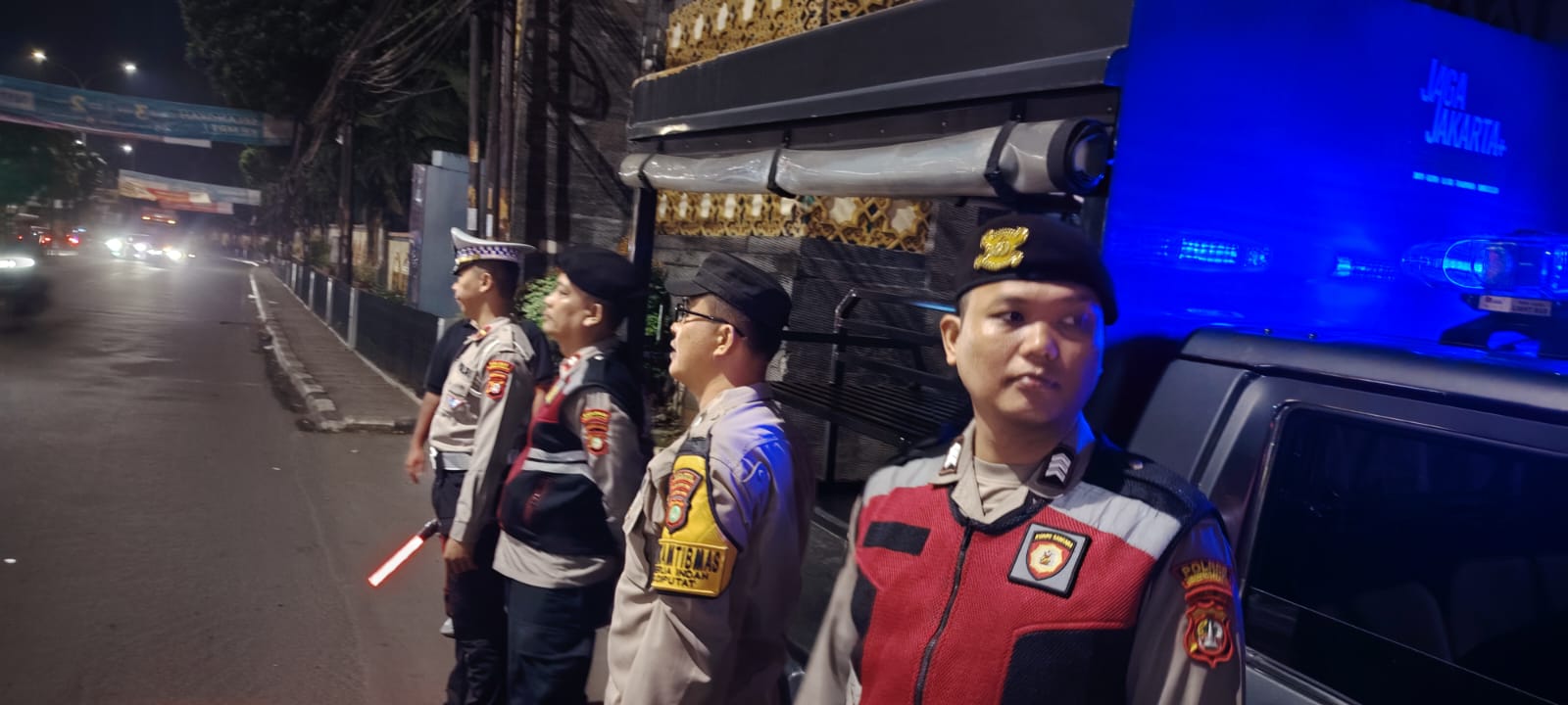 Polsek Ciputat Timur Intensifkan KRYD Patroli Strong Point, Jaga Kondusifitas Ramadhan