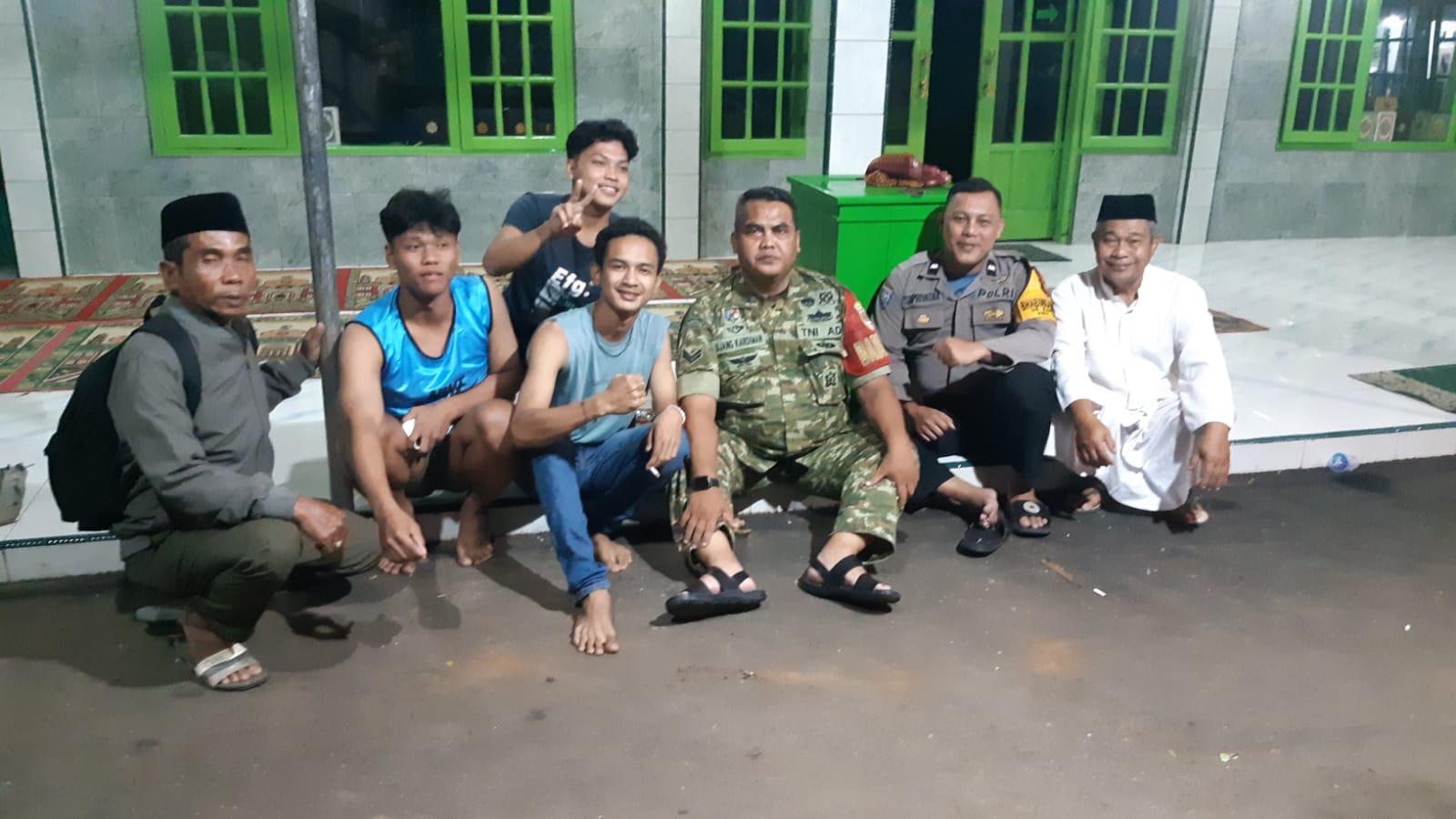 Sinergitas TNI–Polri dan Warga, Cooling System di Rancagong Perkuat Kamtibmas Kondusif