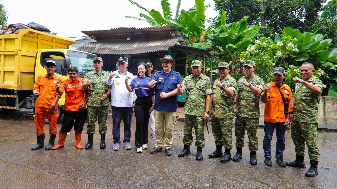 Kolaborasi Pemkot, TNI, dan Unsur Masyarakat Gelar Aksi Bersih Lingkungan di Wilayah Tangsel