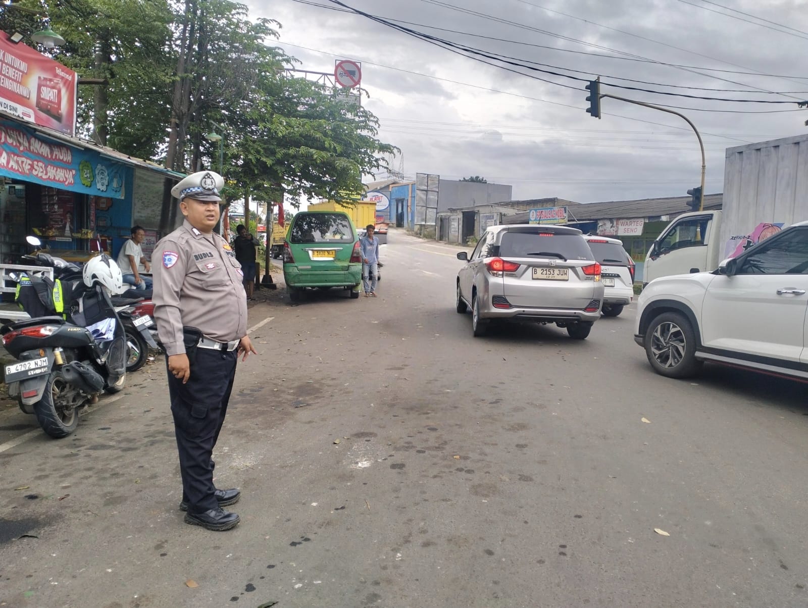 Gatur lalin Polsek Cisauk Antisipasi Kepadatan Arus Lalin di TL Muncul