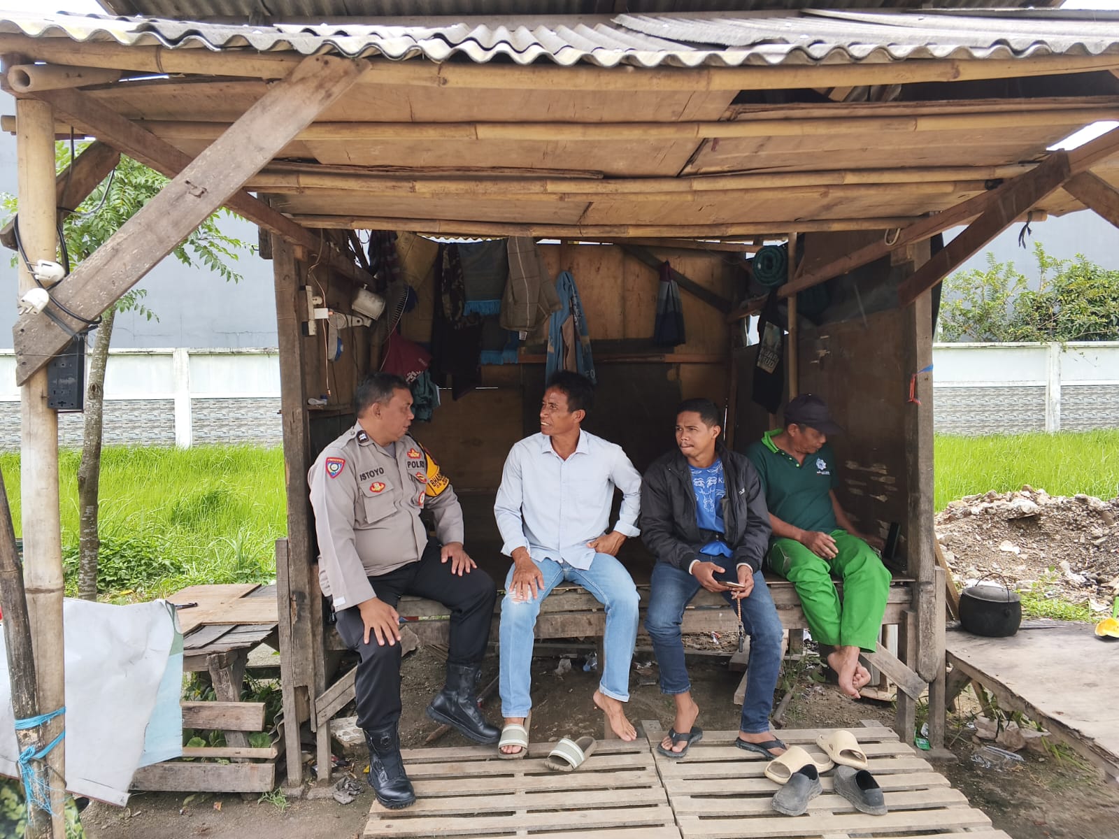 Sinergi Sambang dan Cooling System, Polsek Legok Perkuat Kamtibmas di Bojongkamal