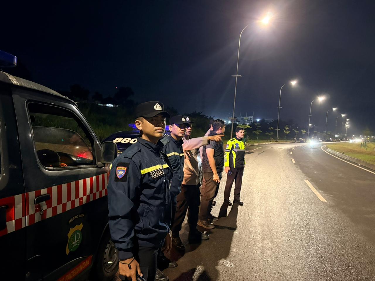 Patroli Cipta Kondisi Polsek Pagedangan Intensifkan Pengamanan Malam Hari, Warga Merasa Lebih Aman