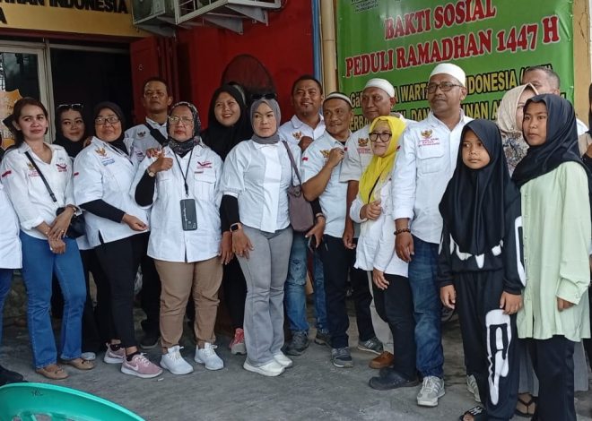 GWI DPC Kota Tangerang dan DPD Banten Berbagi Takjil serta Santuni Anak Yatim dan Duafa