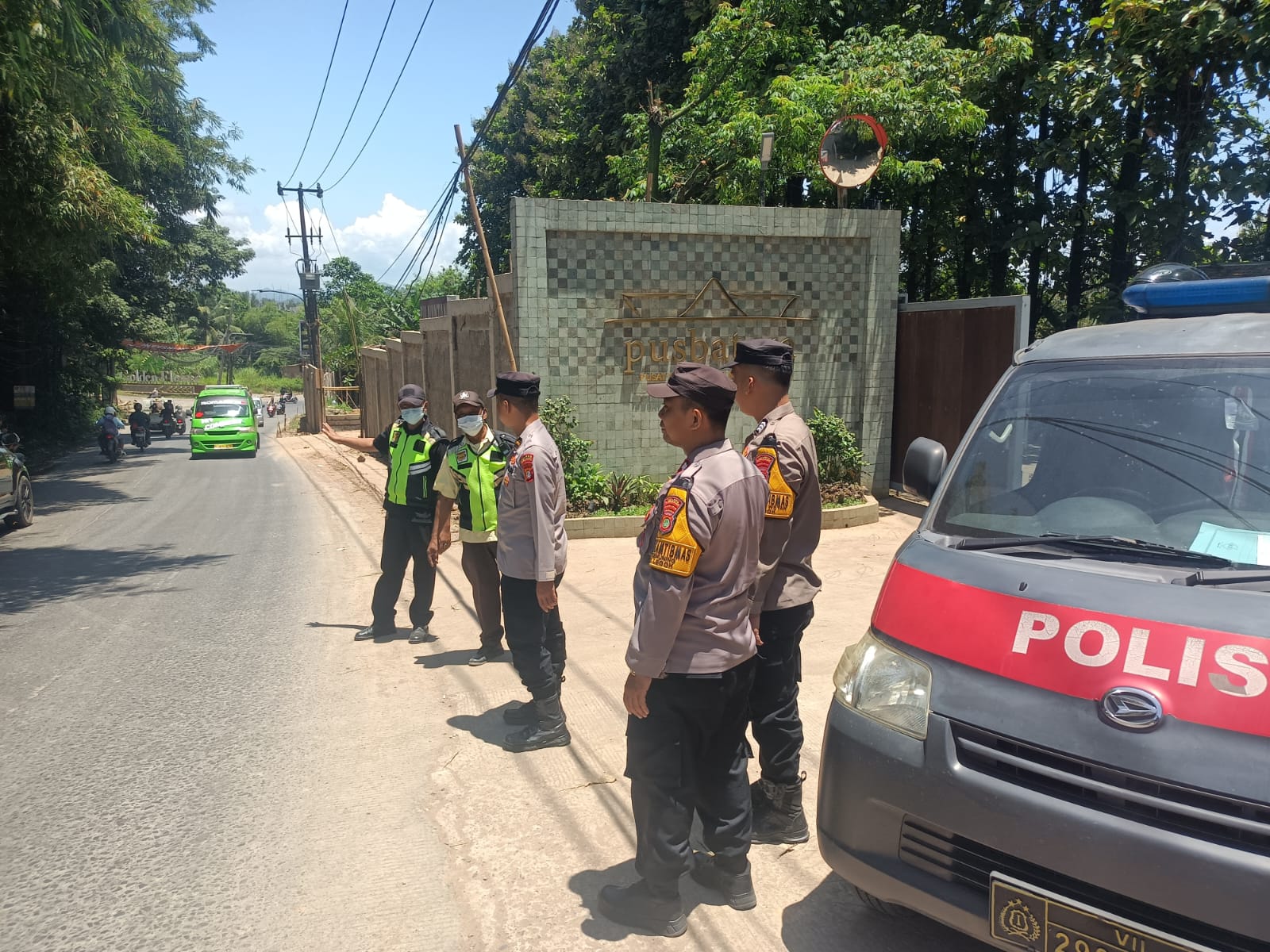 Sisir Jalur Rawan Kriminalitas, Polsek Legok Gelar Patroli Skala Sedang