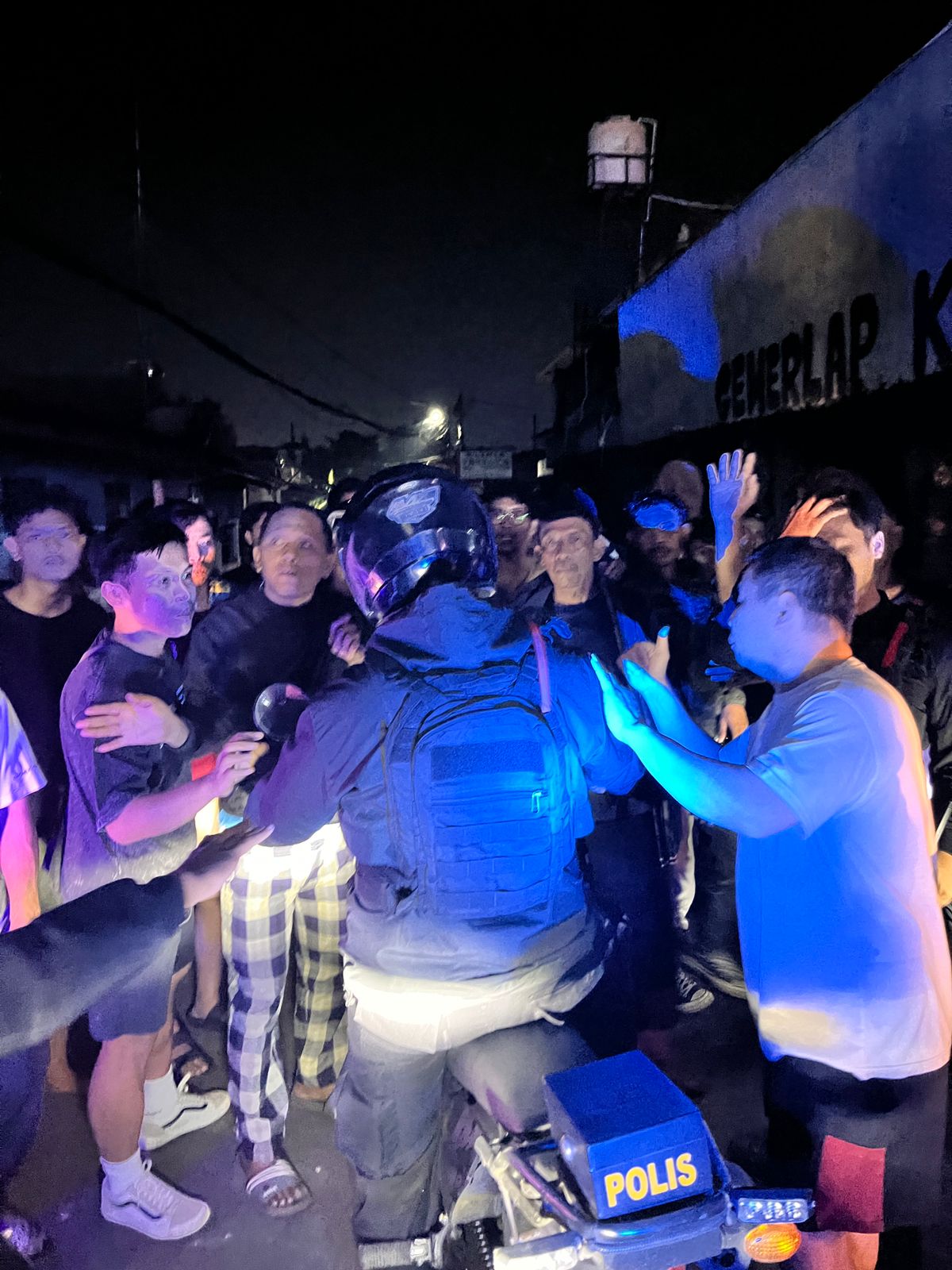 Patroli Perintis Presisi Sat Samapta Polres Tangsel Bubarkan Aksi Tawuran, Situasi Ciputat Timur Tetap Kondusif