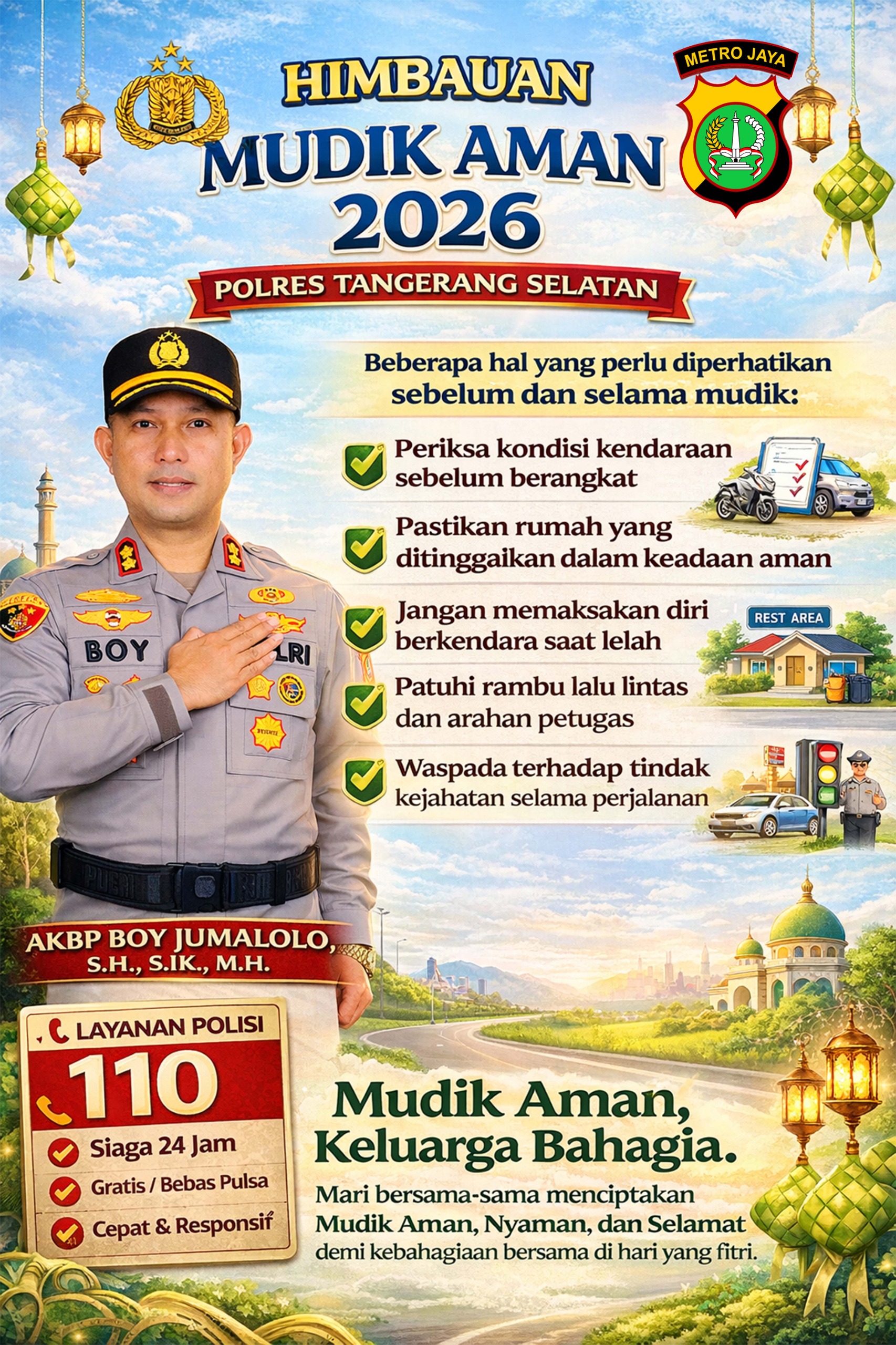 Polres Tangsel dan Polsek Jajaran Buka Penitipan Kendaraan, Ini Caranya 