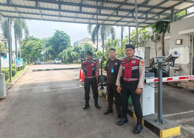 Patroli Strong Point Kelapa Dua, Polisi Perketat Pengamanan Permukiman dan Perbatasan Cegah Kejahatan