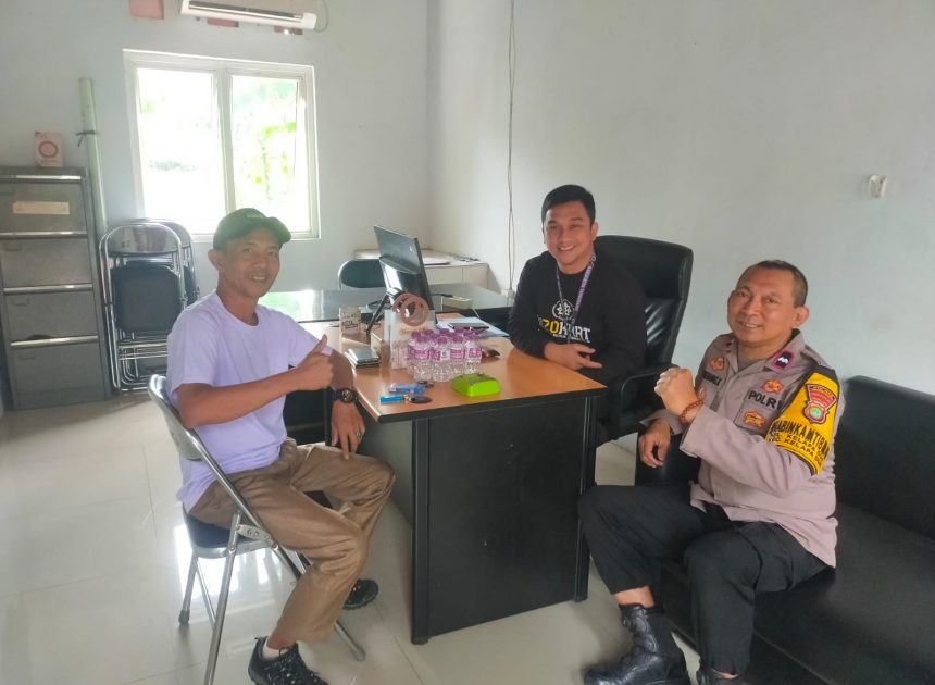 Bhabinkamtibmas Ajak Warga Tingkatkan Kewaspadaan Kamtibmas