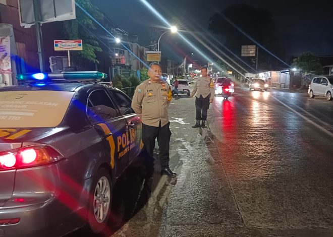 Patroli Malam Intensif, Polsek Cisauk Pastikan Wilayah Aman dan Kondusif Lewat Ops Cipta Kondisi