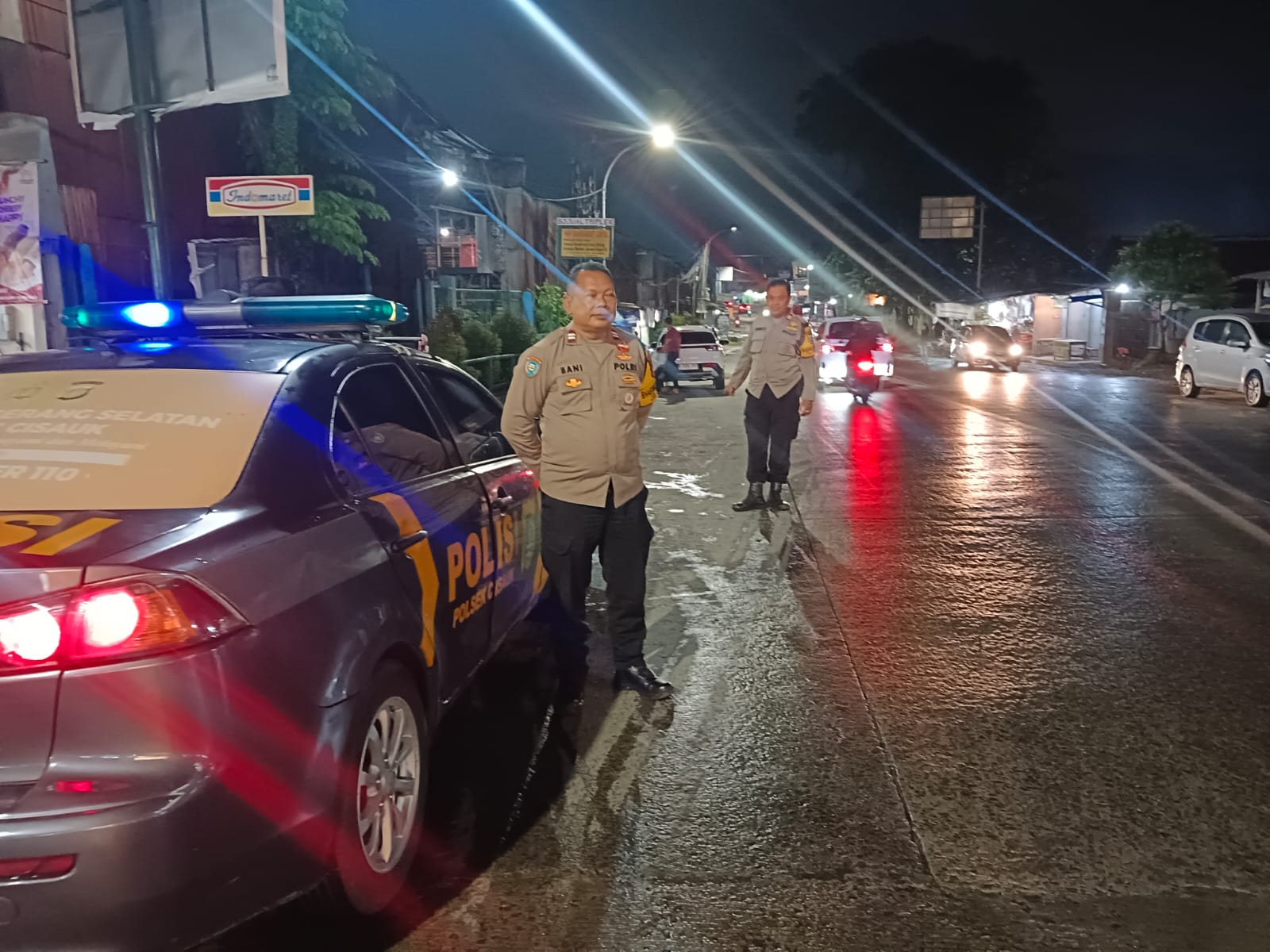 Patroli Malam Intensif, Polsek Cisauk Pastikan Wilayah Aman dan Kondusif Lewat Ops Cipta Kondisi