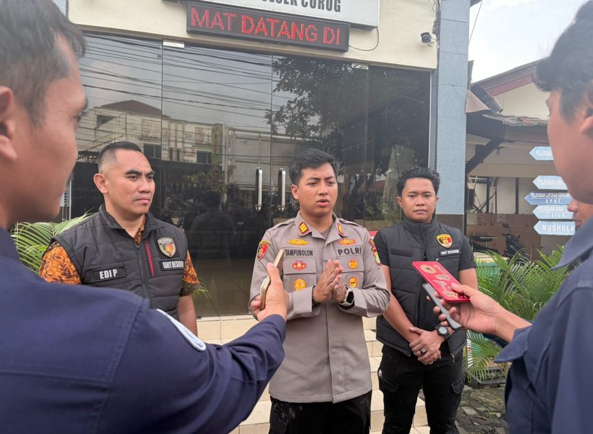 Polsek Curug Amankan Tersangka Penipuan dan Atau Penggelapan, Modus Janji THR dan Traktir Makan