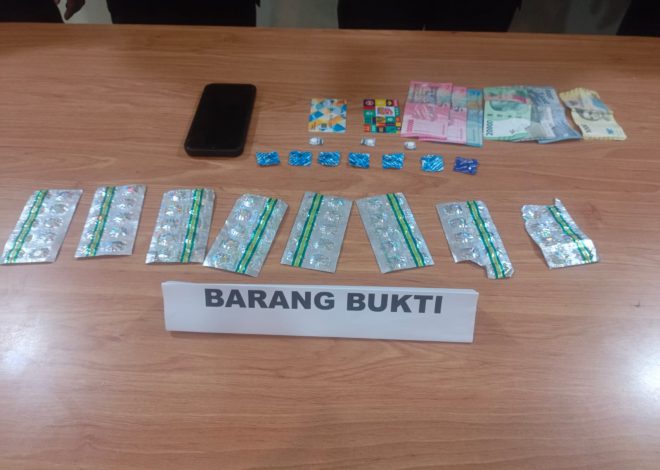 Kedapatan Membawa Obat Keras Ilegal, Pelaku Pencurian Diamankan Polsek Pamulang