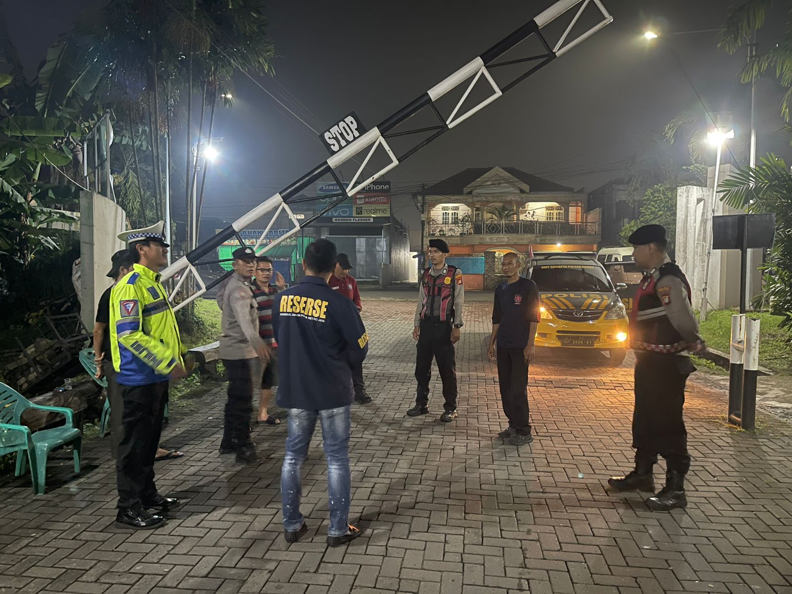 Operasi Cipta Kondisi Polsek Curug Antisipasi Kejahatan Jalanan