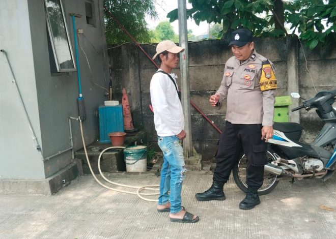 Cooling System, Bhabinkamtibmas Desa Cirarab Perkuat Sinergi Kamtibmas dengan Warga