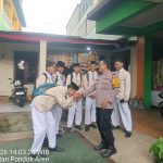 Cegah Tawuran Sejak Dini, Bhabinkamtibmas Gencarkan Himbauan Kamtibmas kepada Pelajar di SMK Madani