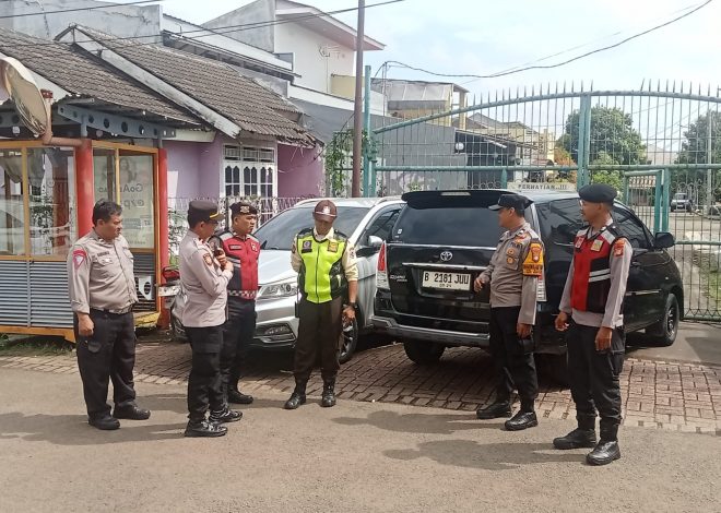 Patroli Polsek Serpong Jaga Kondusifitas Wilayah