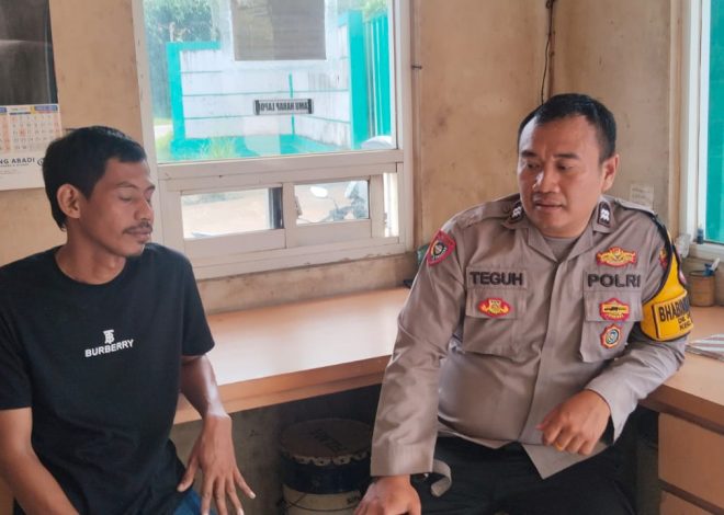 Perkuat Sinergi Kamtibmas, Bhabinkamtibmas Desa Cirarab Gencarkan Sambang dan Cooling System