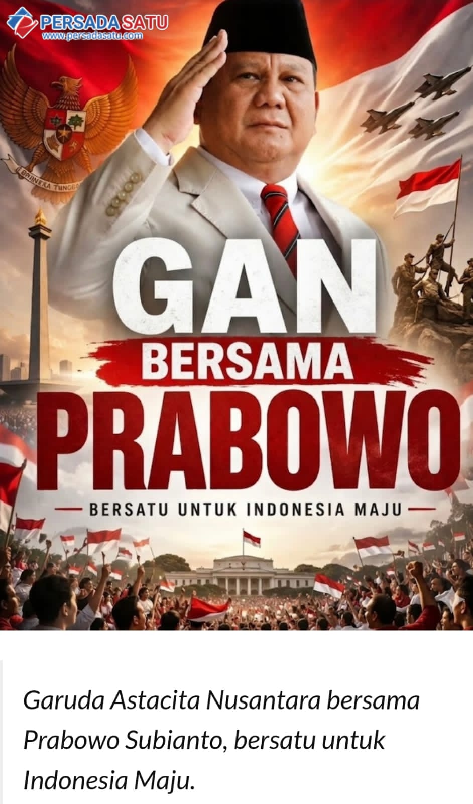GAN DPW Banten Tegaskan Komitmen Dukung Pemerintahan Prabowo–Gibran
