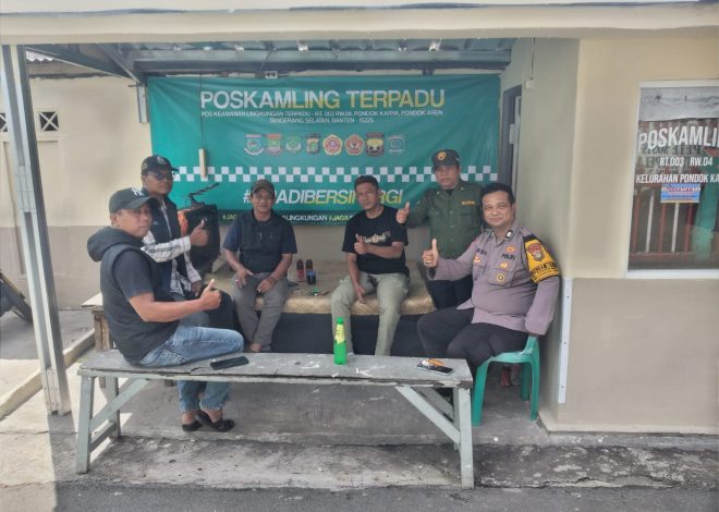 DDS Humanis Bhabinkamtibmas Pondok Karya, Perkuat Sinergi dan Ciptakan Kamtibmas Kondusif