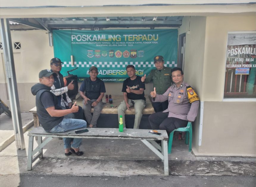 DDS Humanis Bhabinkamtibmas Pondok Karya, Perkuat Sinergi dan Ciptakan Kamtibmas Kondusif