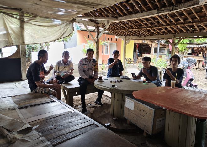 Sinergi Warga dan Polisi, Cooling System & KRYD Polsek Serpong Jaga Kondusifitas Lengkong Karya