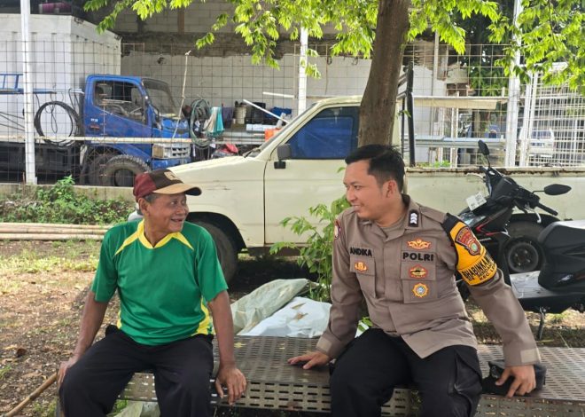 Cooling System Bhabinkamtibmas Serdang Wetan, Perkuat Sinergi Warga Jaga Kamtibmas