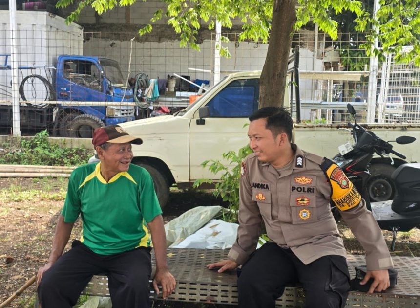 Cooling System Bhabinkamtibmas Serdang Wetan, Perkuat Sinergi Warga Jaga Kamtibmas
