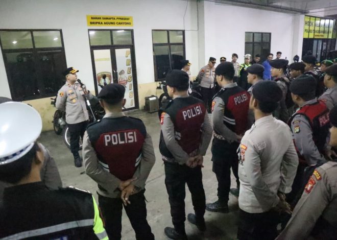 Wakapolres Tangsel Pimpin Apel Patroli Cipta Kondisi Bersama TNI, Perkuat Kesiapsiagaan Jaga Keamanan Wilayah