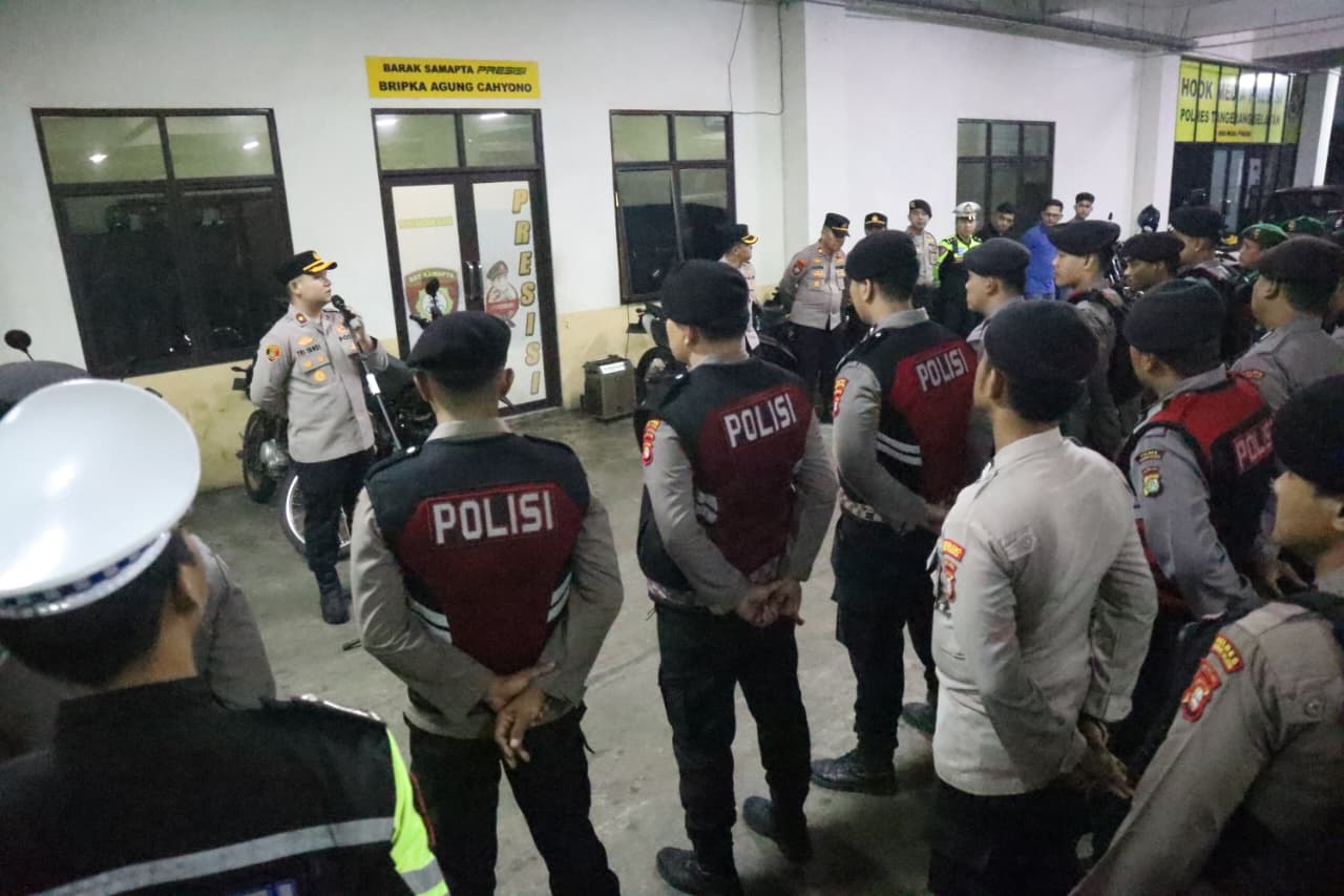 Wakapolres Tangsel Pimpin Apel Patroli Cipta Kondisi Bersama TNI, Perkuat Kesiapsiagaan Jaga Keamanan Wilayah