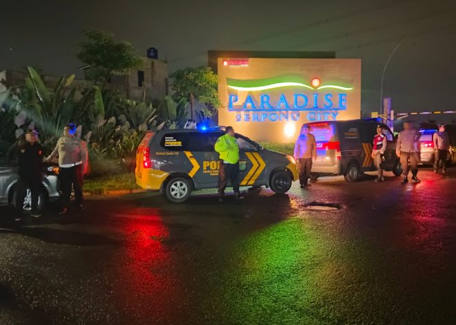 Polsek Cisauk Tingkatkan Keamanan Wilayah Lewat Giat Strong Point dan Ops Cipta Kondisi yang Humanis dan Efektif