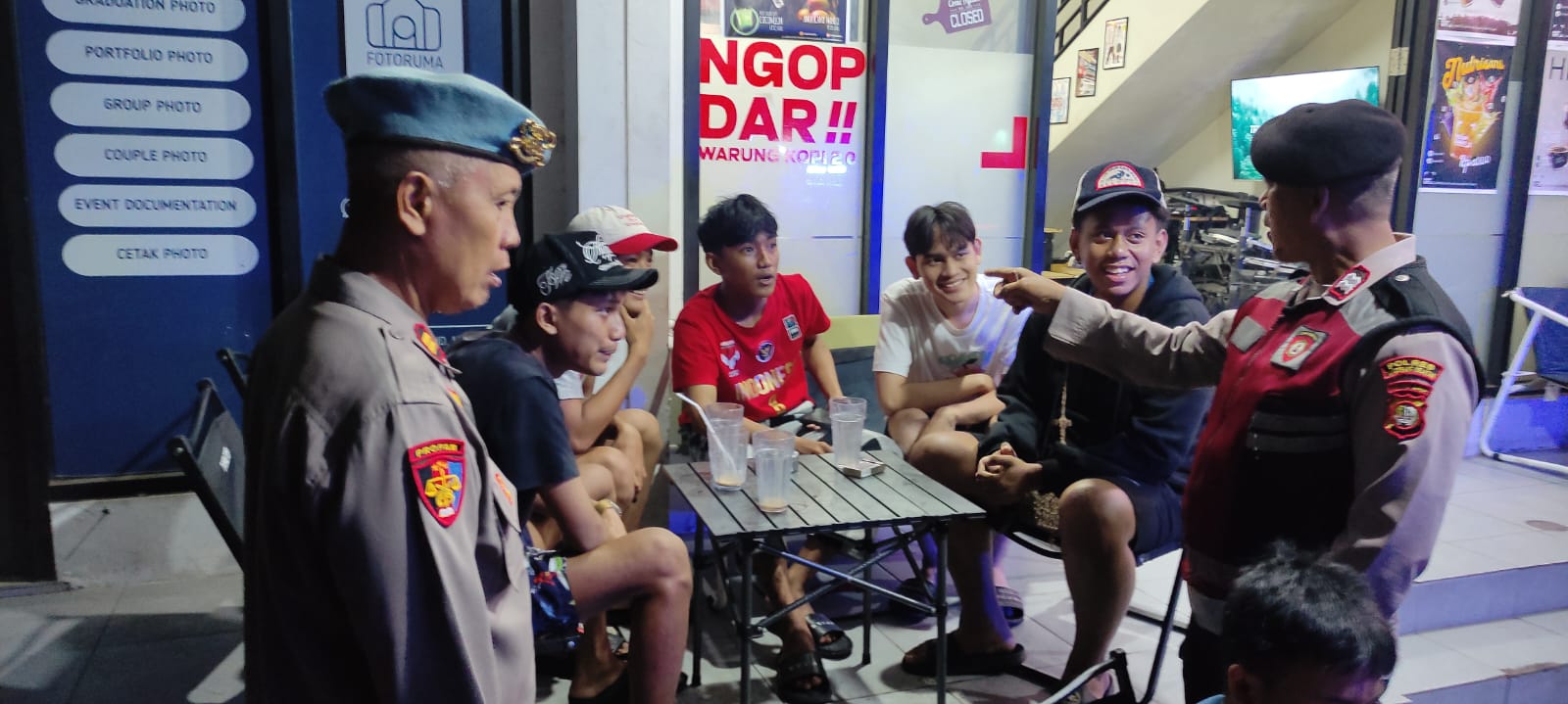 Patroli Cipta Kondisi, Polsek Pondok Aren Perketat Pengawasan Wilayah Crossing