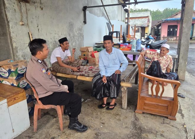 Cooling System Humanis, Bhabinkamtibmas Serdang Wetan Ajak Warga Jaga Keamanan Lingkungan