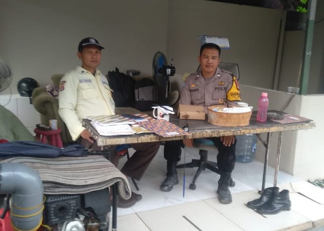 Cooling System Humanis, Bhabinkamtibmas Serua Indah Sambangi Warga Perumahan Rooswod