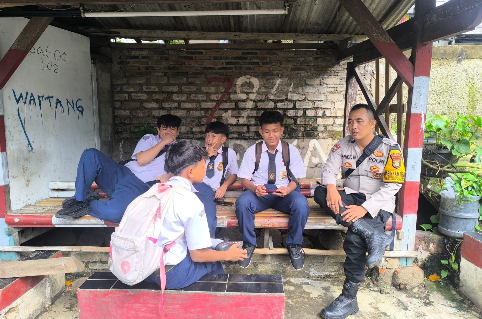 CETAR Polsek Kelapa Dua: Edukasi Pelajar Cegah Tawuran dan Bijak Bermedia Sosial