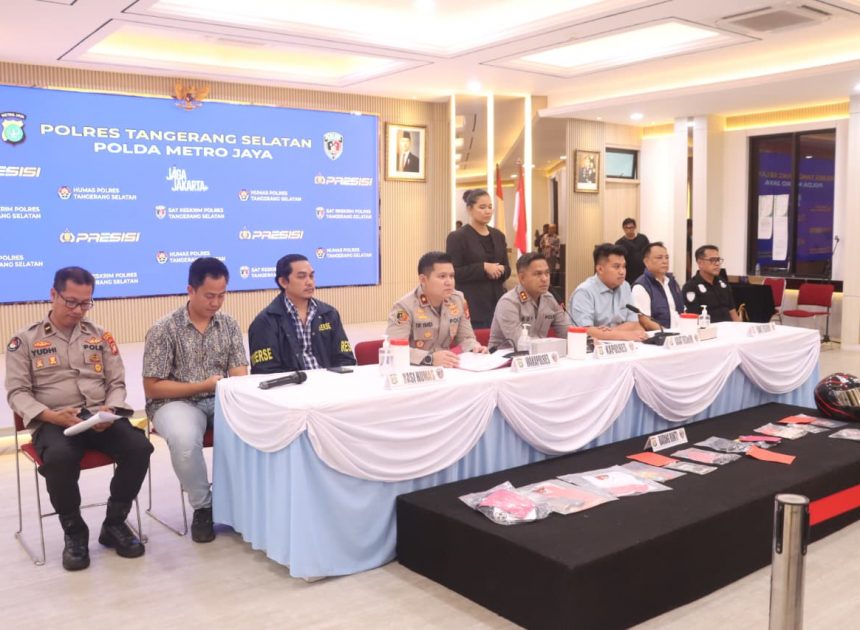 Polres Tangerang Selatan Bentuk Satgas, 10 Pelaku Curanmor Berhasil Diamankan