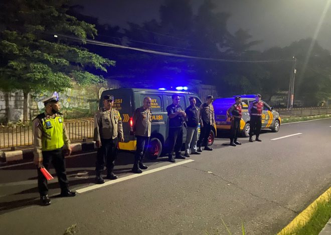 Patroli Cipkon KRYD Polsek Pamulang Intensif, Wujud Nyata Jaga Keamanan Wilayah di Malam Hari