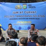 Polres Tangsel Gelar Jum’at Curhat, Bersama Mitra “Sabuk Kamtibmas”