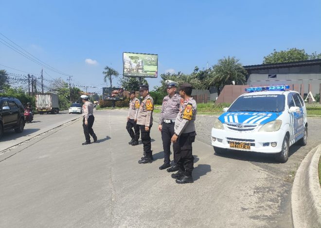 Patroli Skala Sedang Polsek Legok, Antisipasi Gangguan Kamtibmas di Sejumlah Titik Rawan