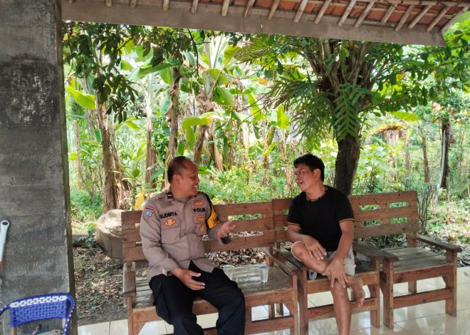 DDS Bhabinkamtibmas Cukanggalih, Warga Diajak Aktif Jaga Keamanan Lingkungan