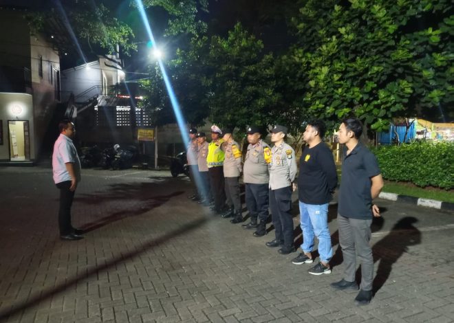 Polsek Pagedangan Gelar Patroli Cipta Kondisi, Antisipasi Gangguan Kamtibmas di Sejumlah Titik Rawan