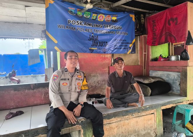 Patroli Siang Hari Ditingkatkan, Polsek Pamulang Perketat Pengawasan Pemukiman Cegah Rumsong dan 3C