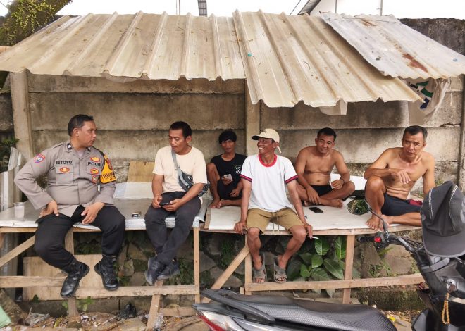 Bhabinkamtibmas Desa Bojongkamal Laksanakan Sambang dan Cooling System untuk Jaga Kamtibmas