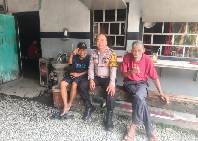 Perkuat Keamanan Lingkungan Warga, Bhabinkamtibmas Pondok Cabe Udik Sambang DDS dan Cooling System