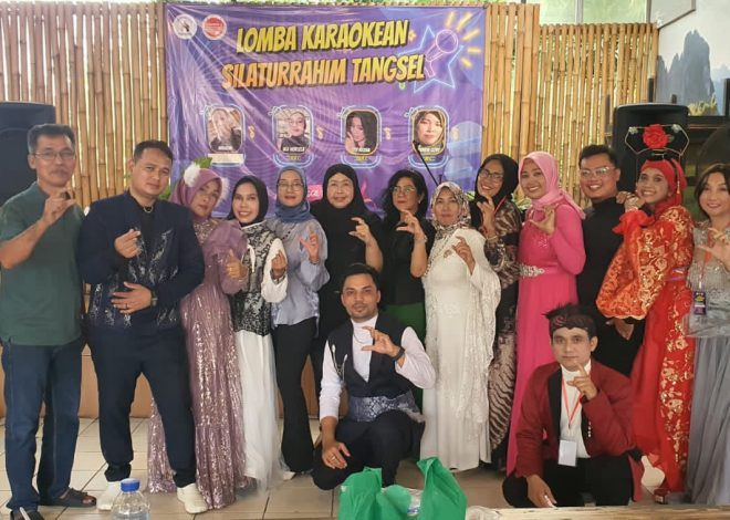 Lomba Karaoke Silaturahim Tangsel Sukses Digelar: Pemenang Berkesempatan Rekam Album Bersama Label Musik
