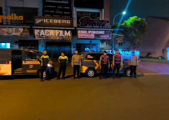 Patroli Ops Cipta Kondisi Polsek Kelapa Dua Antisipasi Tawuran dan Balap Liar