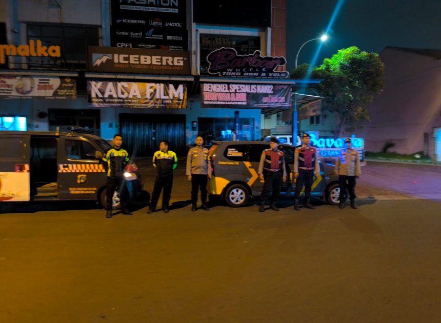 Patroli Ops Cipta Kondisi Polsek Kelapa Dua Antisipasi Tawuran dan Balap Liar