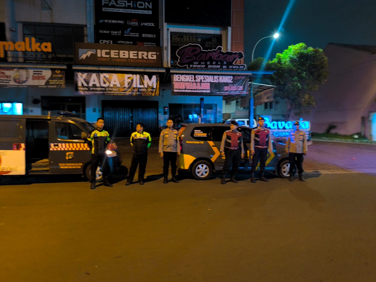 Patroli Ops Cipta Kondisi Polsek Kelapa Dua Antisipasi Tawuran dan Balap Liar